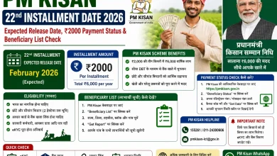 PM Kisan 22st Installment Date